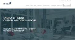 Desktop Screenshot of hitechwindows.ca